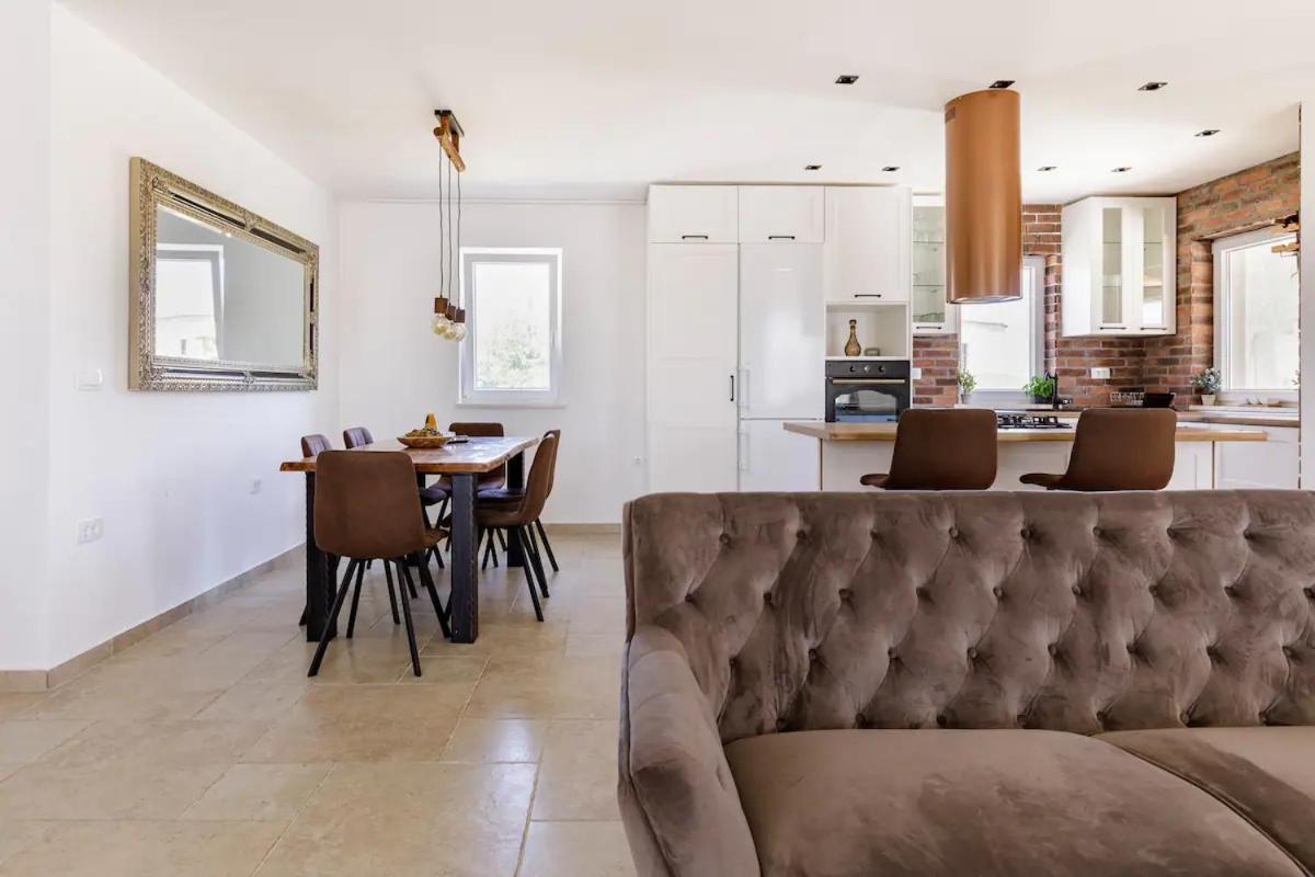 Casa Di Marko-New Modern Rustic House With Pool And Spacious Garden! Privlaka  Luaran gambar
